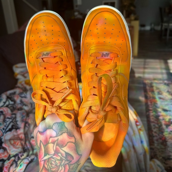 Nike Orange Women's Sneakers - Picture 1 of 6